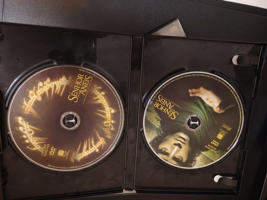 Senhor dos Anéis  - trilogia - DVDs