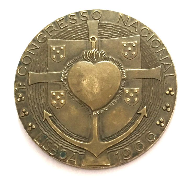 Movimento Nacional Feminino - Congresso 1966 - bronze