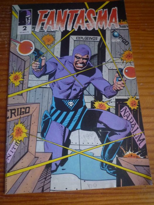 Revista BD Fantasma nº 2 Editora Globo 1989