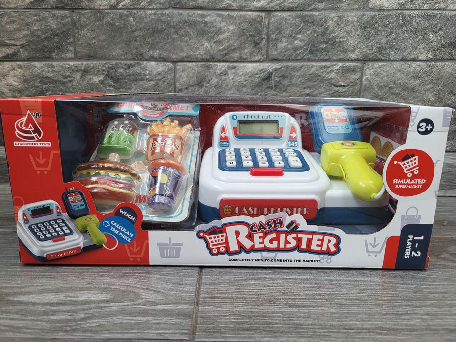 Касовий апарат іграшкова каса каса дитяча магазин іграшковий