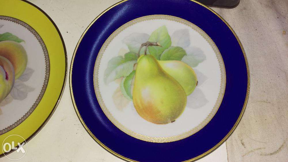 4 Pratos decorativos em Porcelana da Bavária