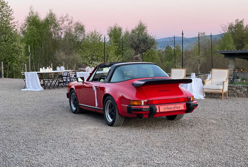 Porsche 911 CARRERA Targa  - auto do wynajęcia ślub sesja do ślubu
