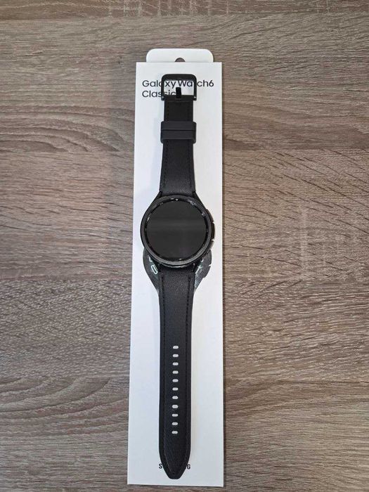 Годинник Samsung Galaxy Watch 6 Classic 47mm Black + РЕМІНЦІ+ ЗНИЖКА