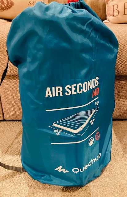 Colchão insuflável de campismo 2 pessoas + bomba elétrica