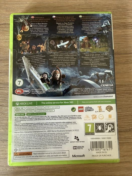 The Hobbit Lego XBOX 360