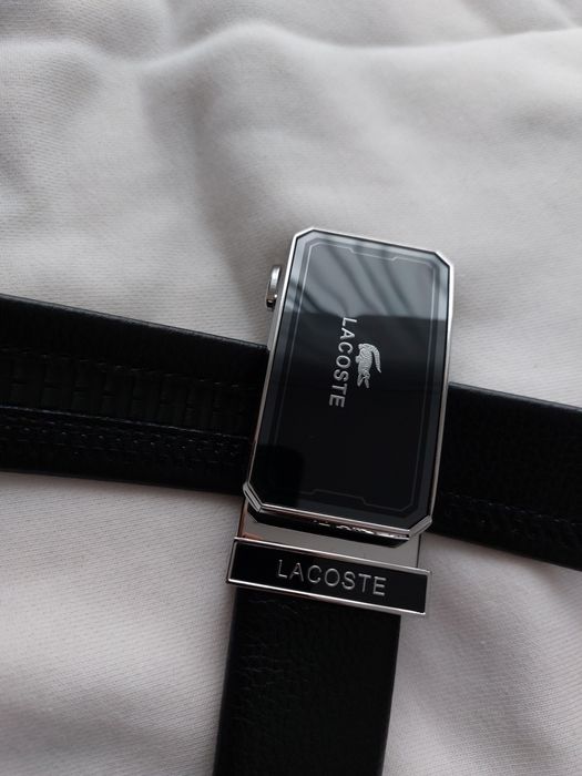 Pasek męski Lacoste 110cm 120cm 130cm