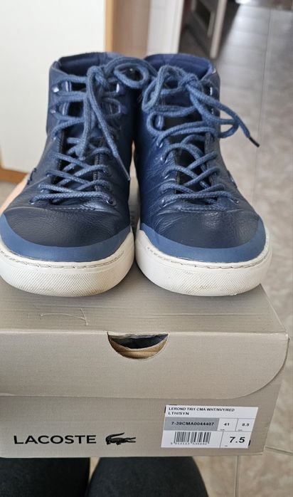 Sneakersy, adidasy Lacoste 41, skóra