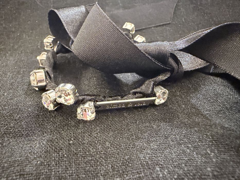 Colar e pulseira fita Bimba y Lola com cristais – original