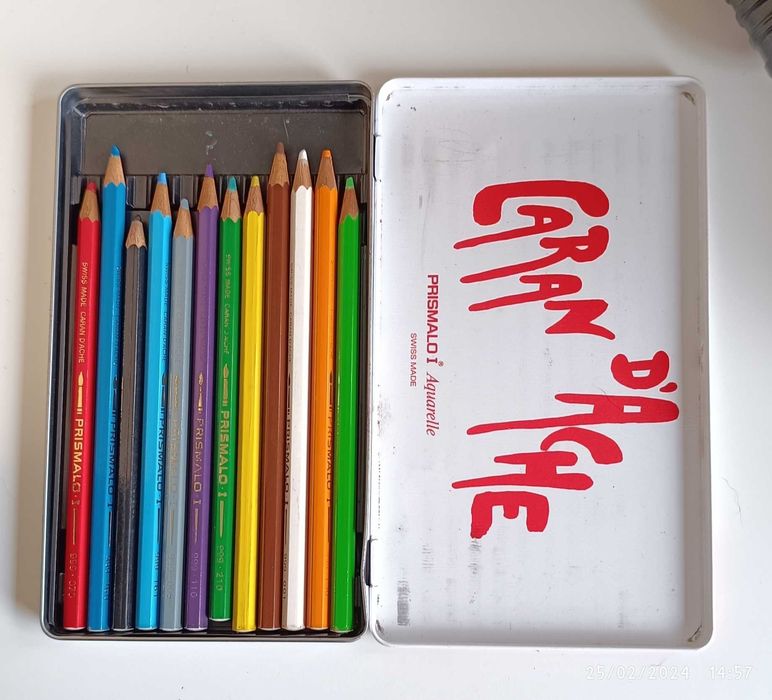 Lápis aquarela Carand'ache