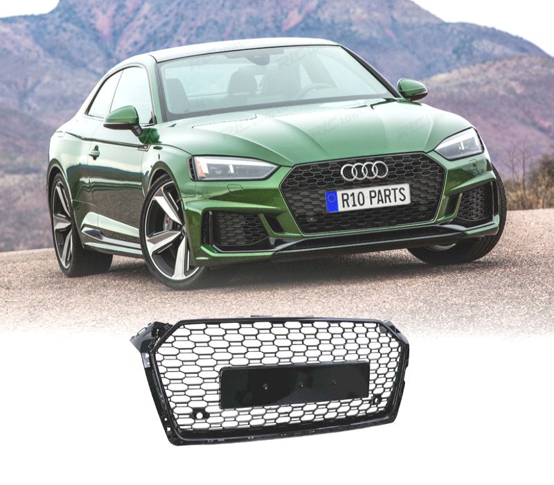 GRELHA AUDI A5 16-19 LOOK RS5 PRETO BRILHANTE PDC