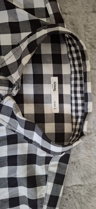 Koszula damska w kratkę nowa