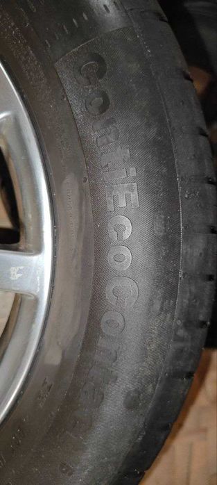 Шини Continental ContiEcoContact 3   195/65 R15 H Б/У літо, 2019р 4 шт