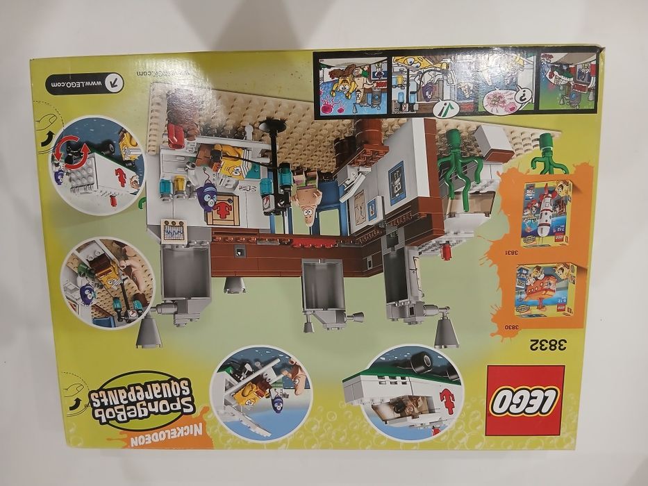 Nieotwarte Lego SpongeBob 3832  Emergency