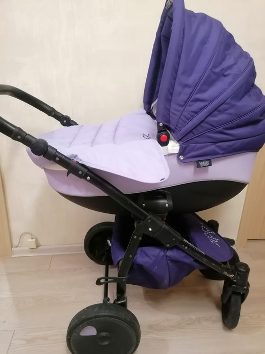 Коляска Tuttis Zippe 2  в 1, прогулянковий блок і  люлька