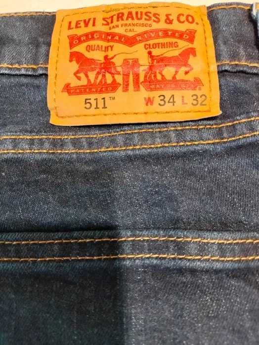 Levis 511 Slim Nowe spodnie jeansy 34/32 =Sold!=
