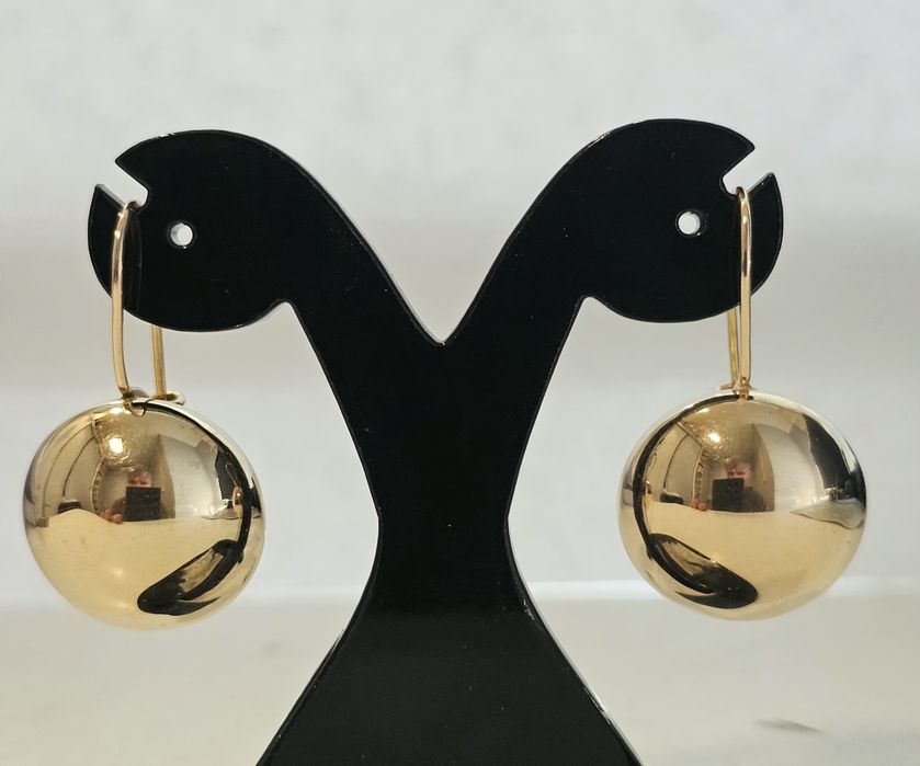 Piękne kolczyki złote 14 karatów