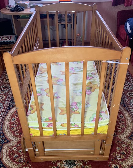 Дитяче ліжко 120/60 з матрасом