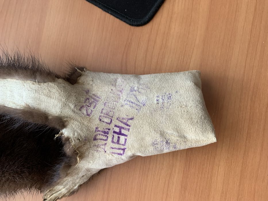 Шкурка норки (чулок) натуральная