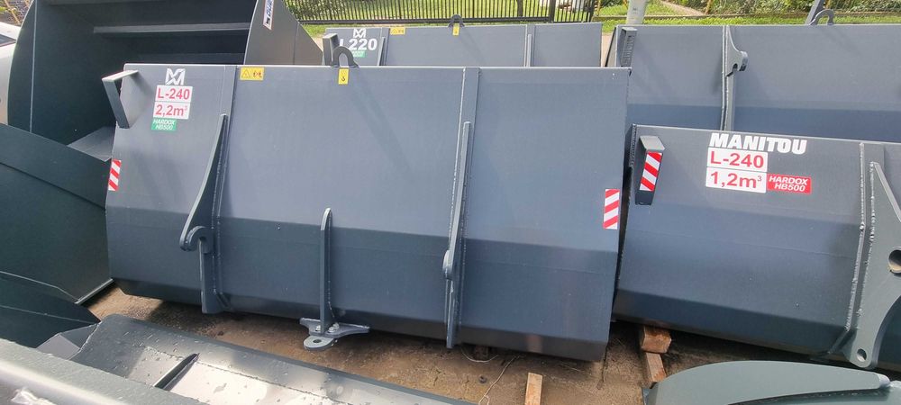 łyżka objętościowa manitou merlo bobcat zboże trociny duża jcb kramer