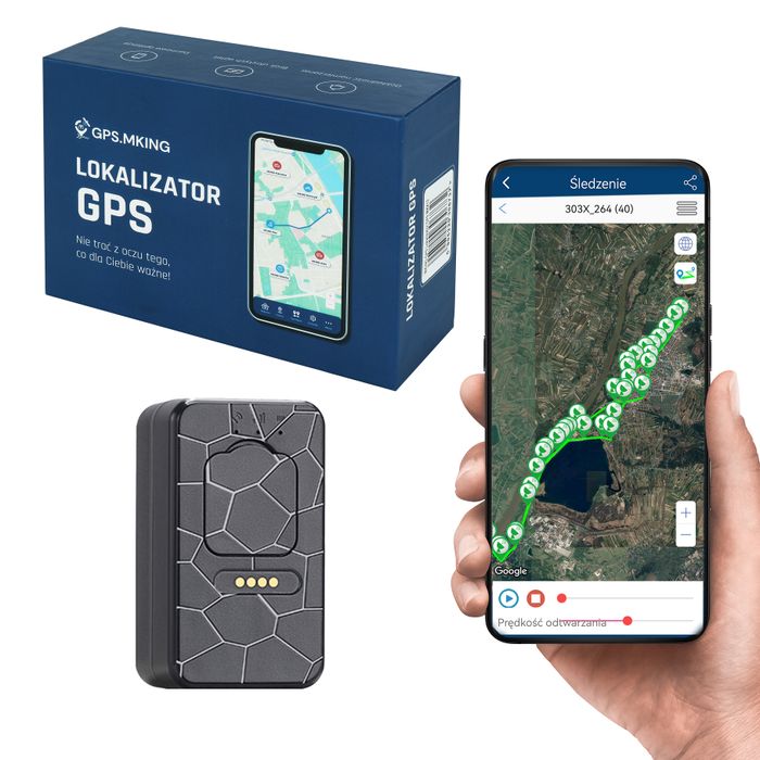 Lokalizator GPS 35 DNI 4G  magnes śledzenie podsłuch MK50S