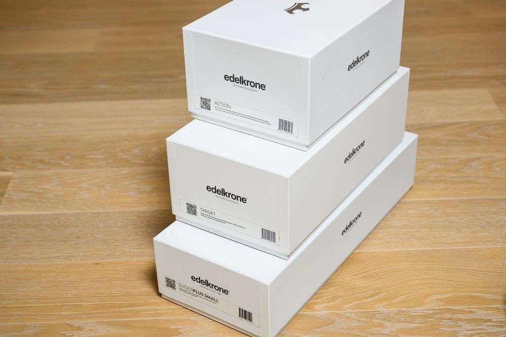 Slider EDELKRONE Plus Small + Module TARGET + Module ACTION