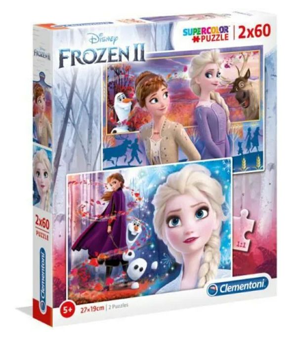 Puzzle kraina lodu Anna i Elsa