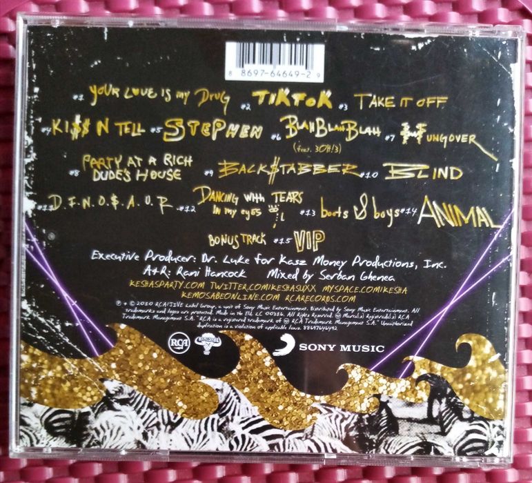 KESHA - Animal (CD) 2010