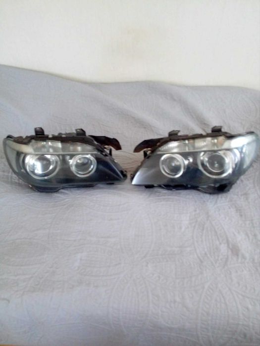 Lampa reflektor komplet przód BMW 7 E65 E66