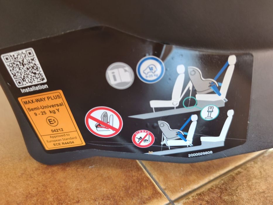 Britax Romer Max Way Plus