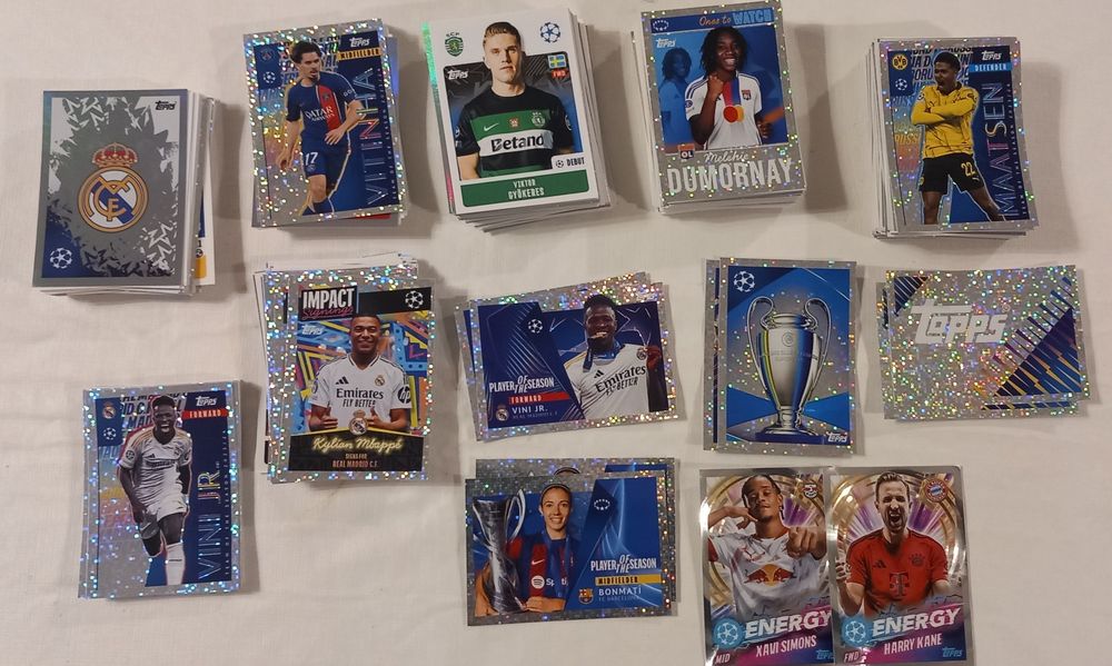 Cromos Topps Champions League 2025