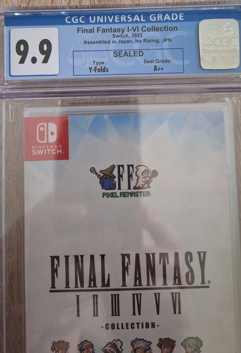 Final Fantasy Collection - Pixel Remaster  Switch (Selado e Graded 9.9)