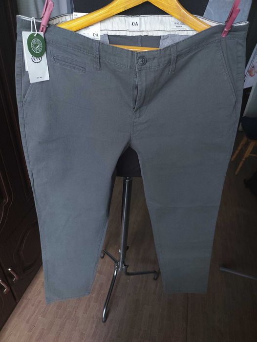 Джинсы (chino The Regular by C&A Buying Germany w40 stretch grey.