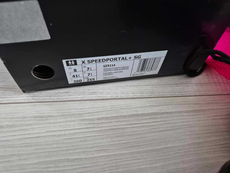 Profesjonalne korki adidas X Speedportal+ SG GZ5114 rozmiar 41 1/3