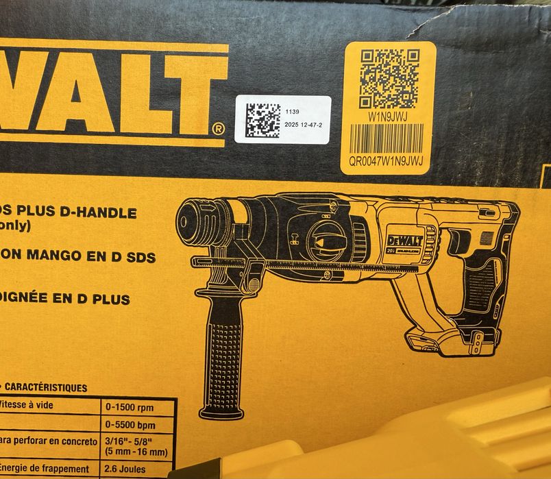 DeWalt DCH133 перфоратор оригінал з США !!