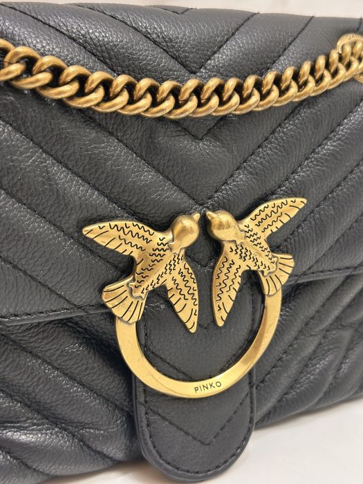 Czarna torebka pinko mini love bag one