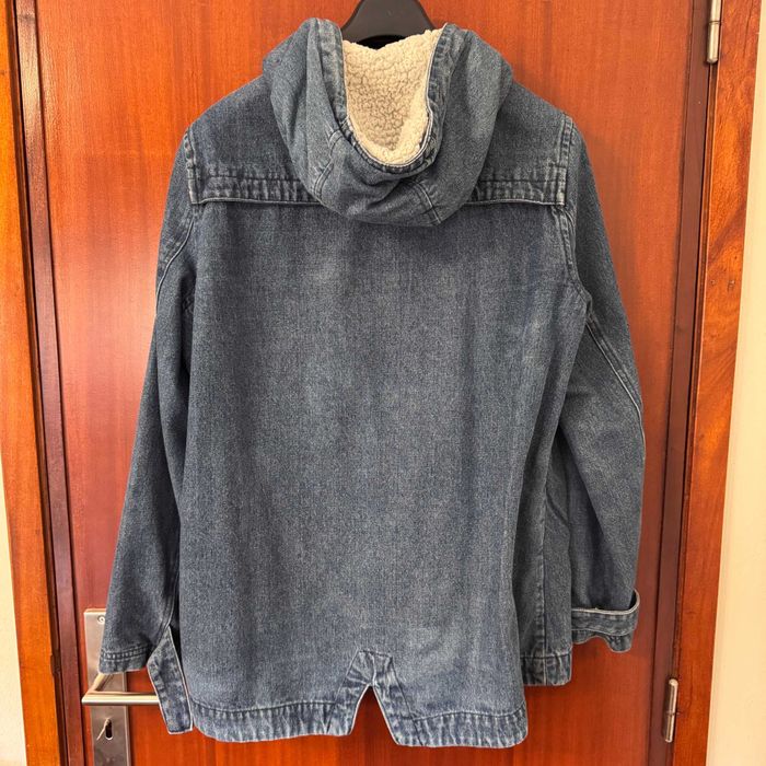 Casaco Denim com Capuz