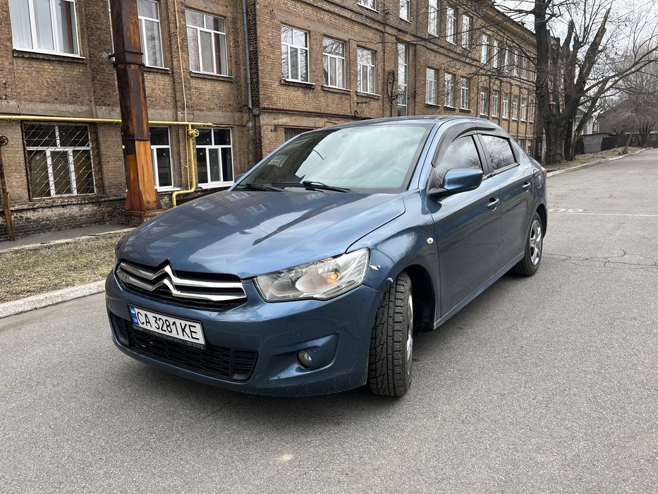 Citroen C-elysee 2015 газ4 автомат