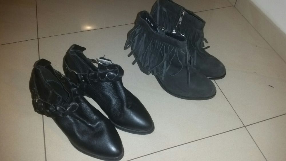 Okazja!! Nowe z metkami Buty botki damskie skórzane Reserved rozm. 38
