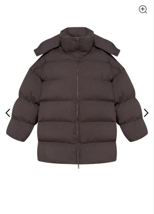 Куртка темно-коричнева і чорна