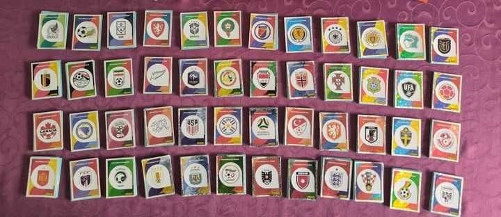 Caderneta Completa - Mundial 2026 - Todos os Cromos Por colar