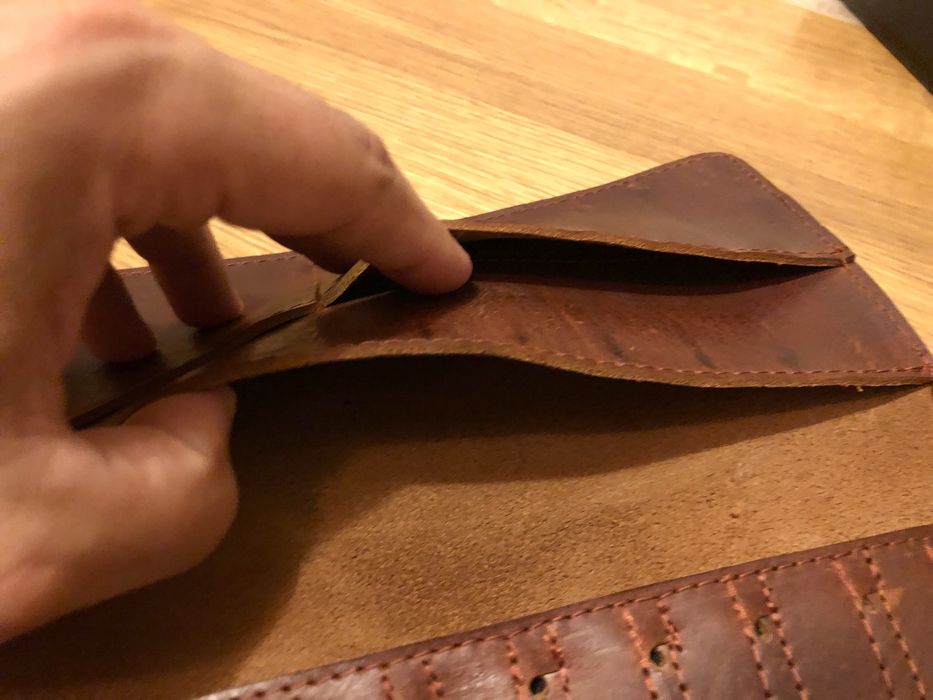 Гаманець з натуральної шкіри