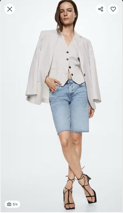 Шорти Бермуди Mango