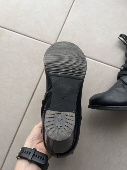 Botki na obcasie rozm 39