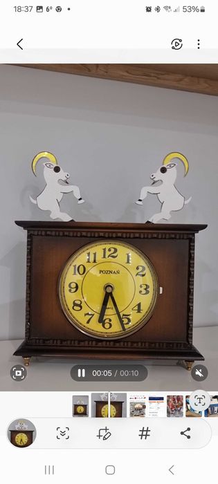 Zegar Poznań koziołki