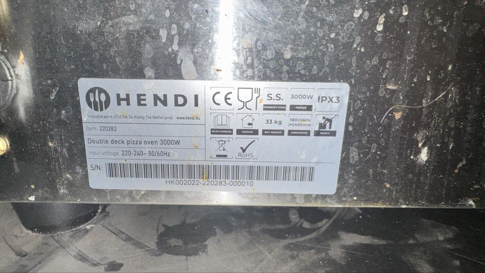 Pice do pizzy Hendi