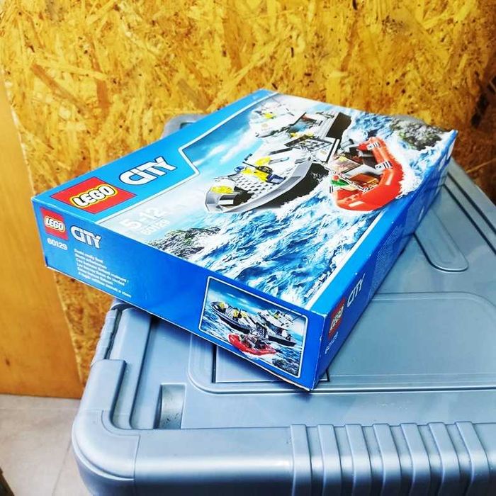 Lego City 60129 Barco de Patrulha da Polícia 200 peças 2016 Selado
