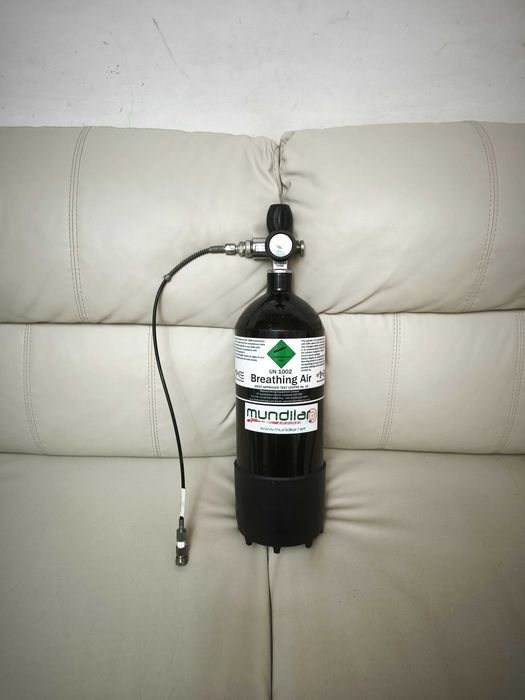 Kit Completo carga carabina pistola PCP Garrafa 300BAR 4L MDE