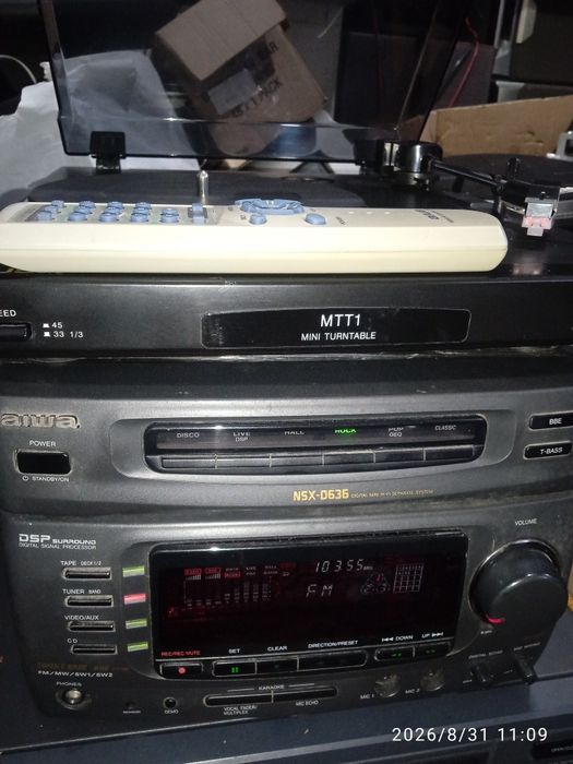 Усилитель ресивер Aiwa 636