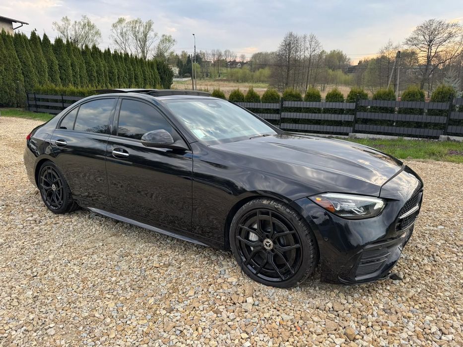 Mercedes-Benz Klasa C Mercedes-Benz W206 C300 2022 AMG 2.0 255km Burmester Led Sedan