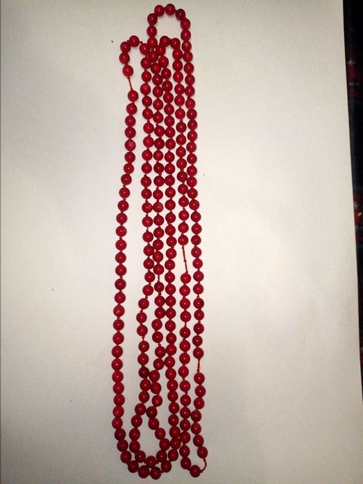 Бусы, ожерелье Коралл